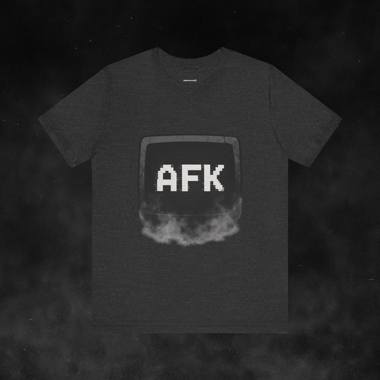 “AFK” – Retro CRT Gamer Tee