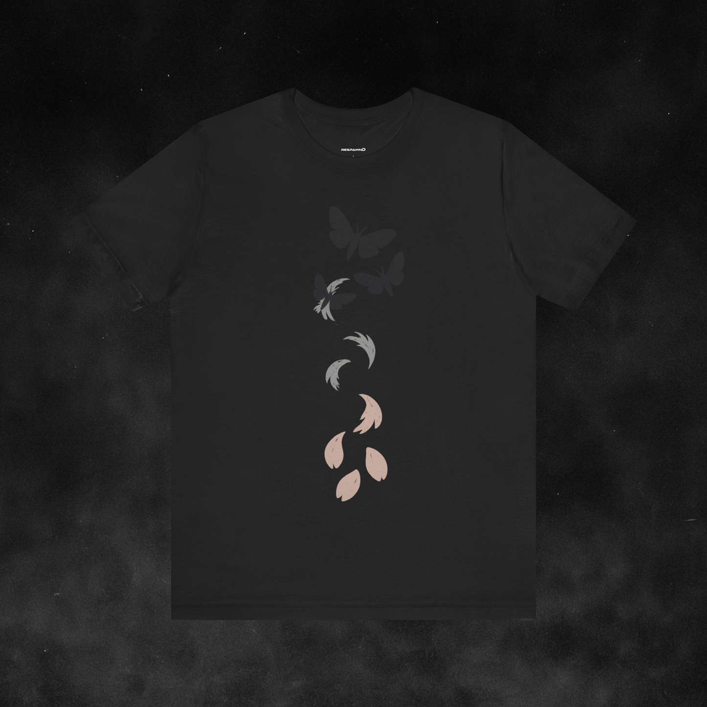“Fading Butterflies” – Minimal Horror Tee