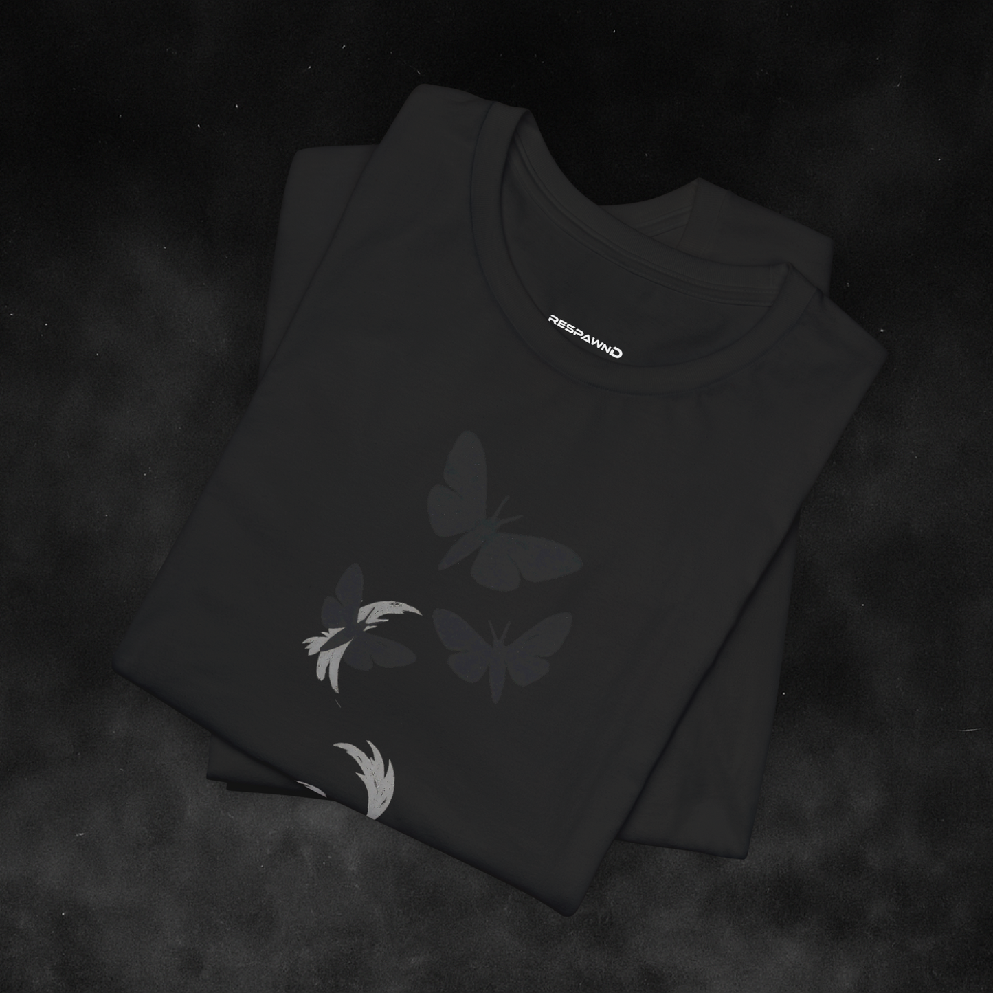 “Fading Butterflies” – Minimal Horror Tee
