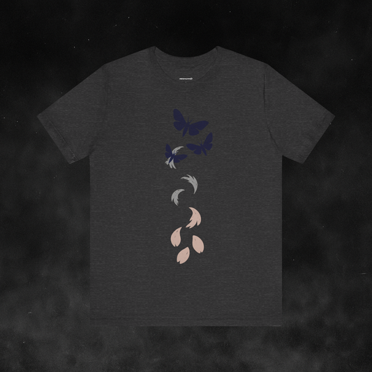 “Fading Butterflies” – Minimal Horror Tee