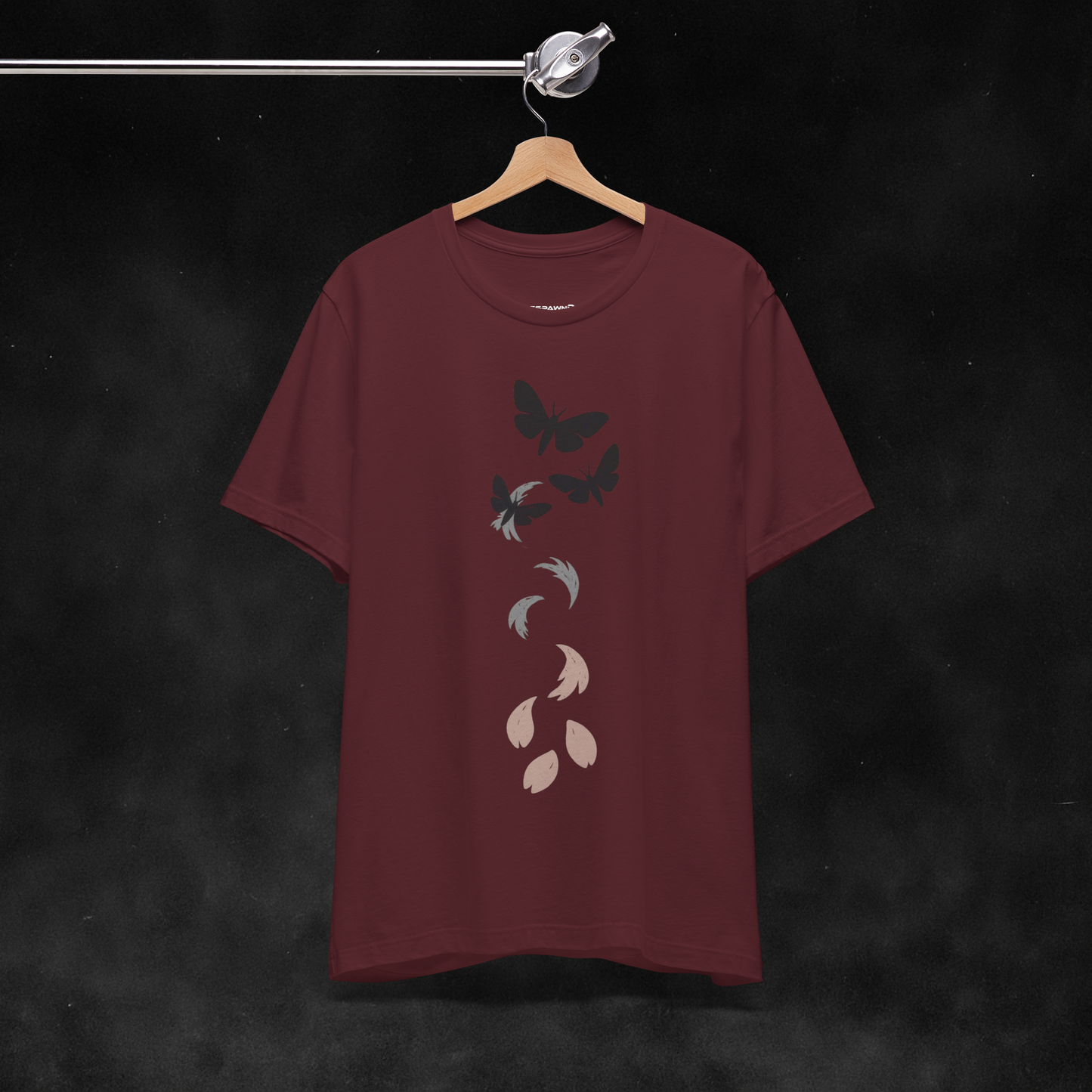 “Fading Butterflies” – Minimal Horror Tee