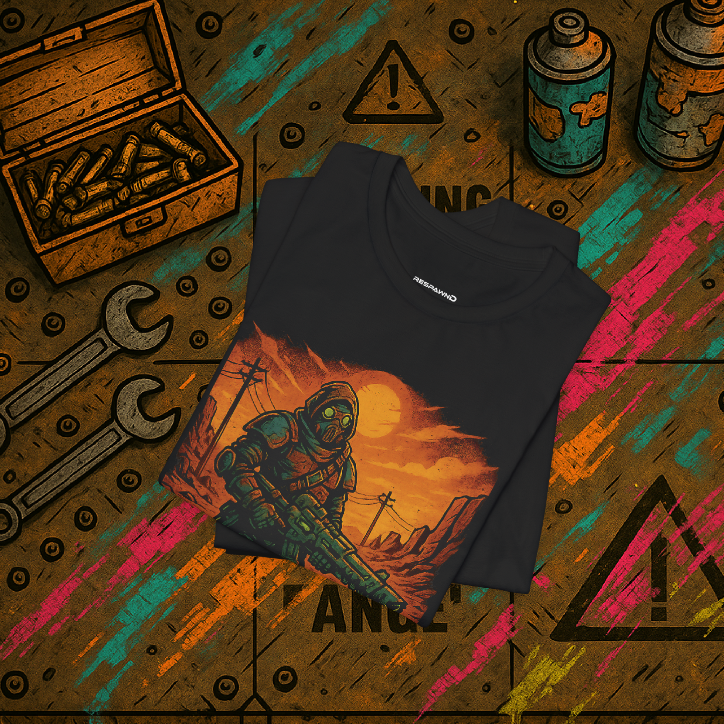 "Welcome to the Lootlands" – Wasteland Raider Tee