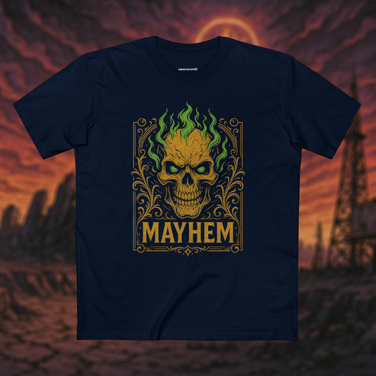 "Mayhem" – Chaos Skull Tee