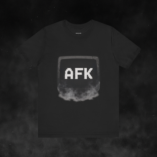 “AFK” – Retro CRT Gamer Tee