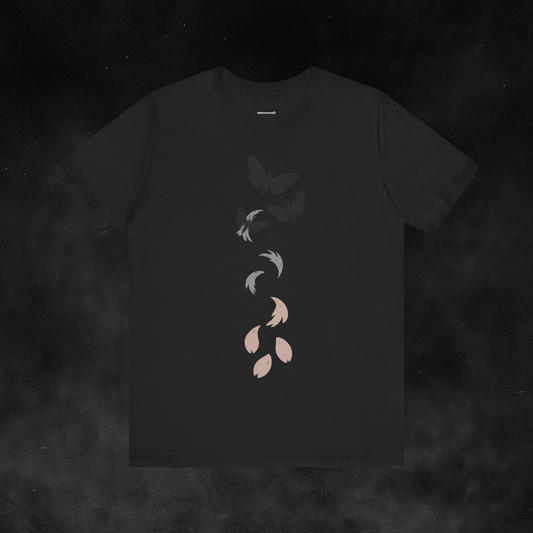 “Fading Butterflies” – Minimal Horror Tee