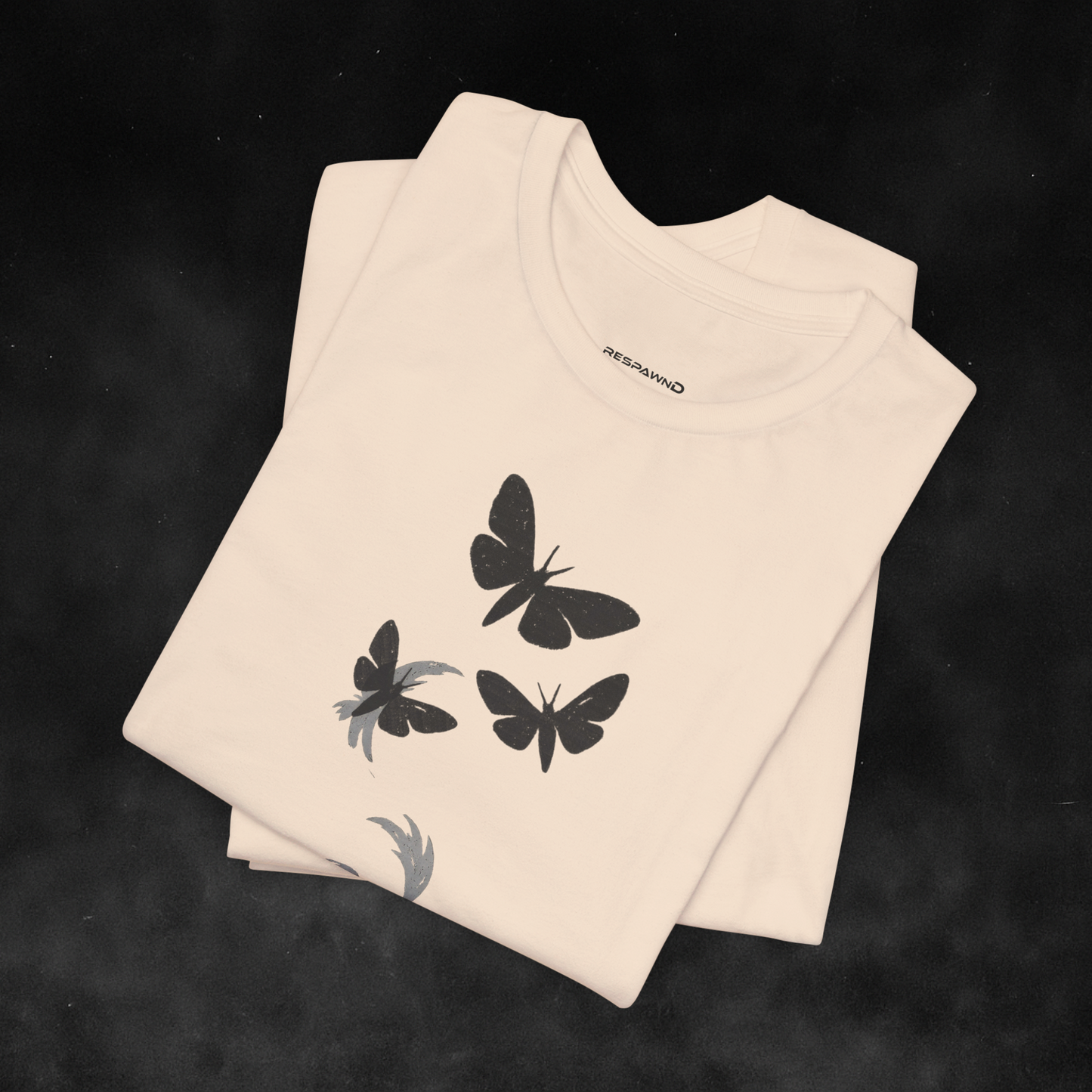 “Fading Butterflies” – Minimal Horror Tee