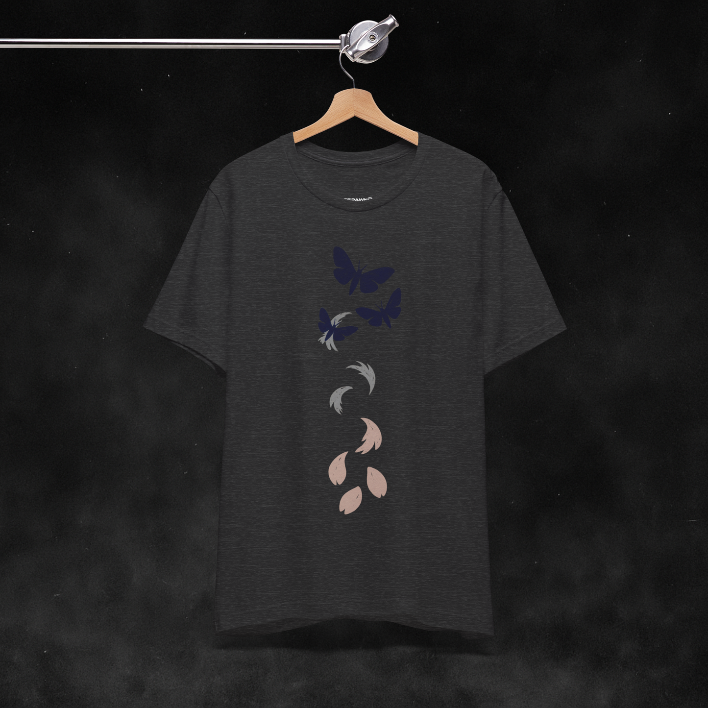 “Fading Butterflies” – Minimal Horror Tee