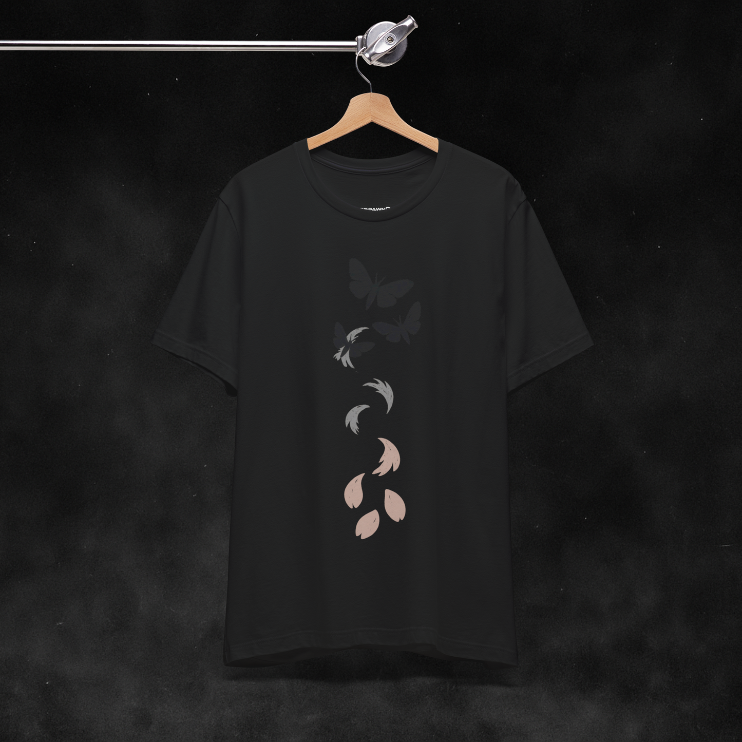 “Fading Butterflies” – Minimal Horror Tee