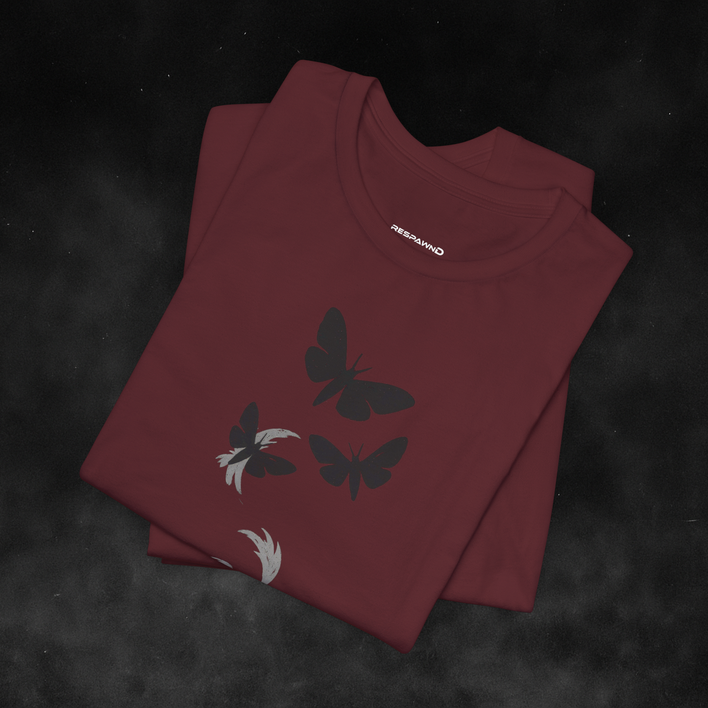 “Fading Butterflies” – Minimal Horror Tee
