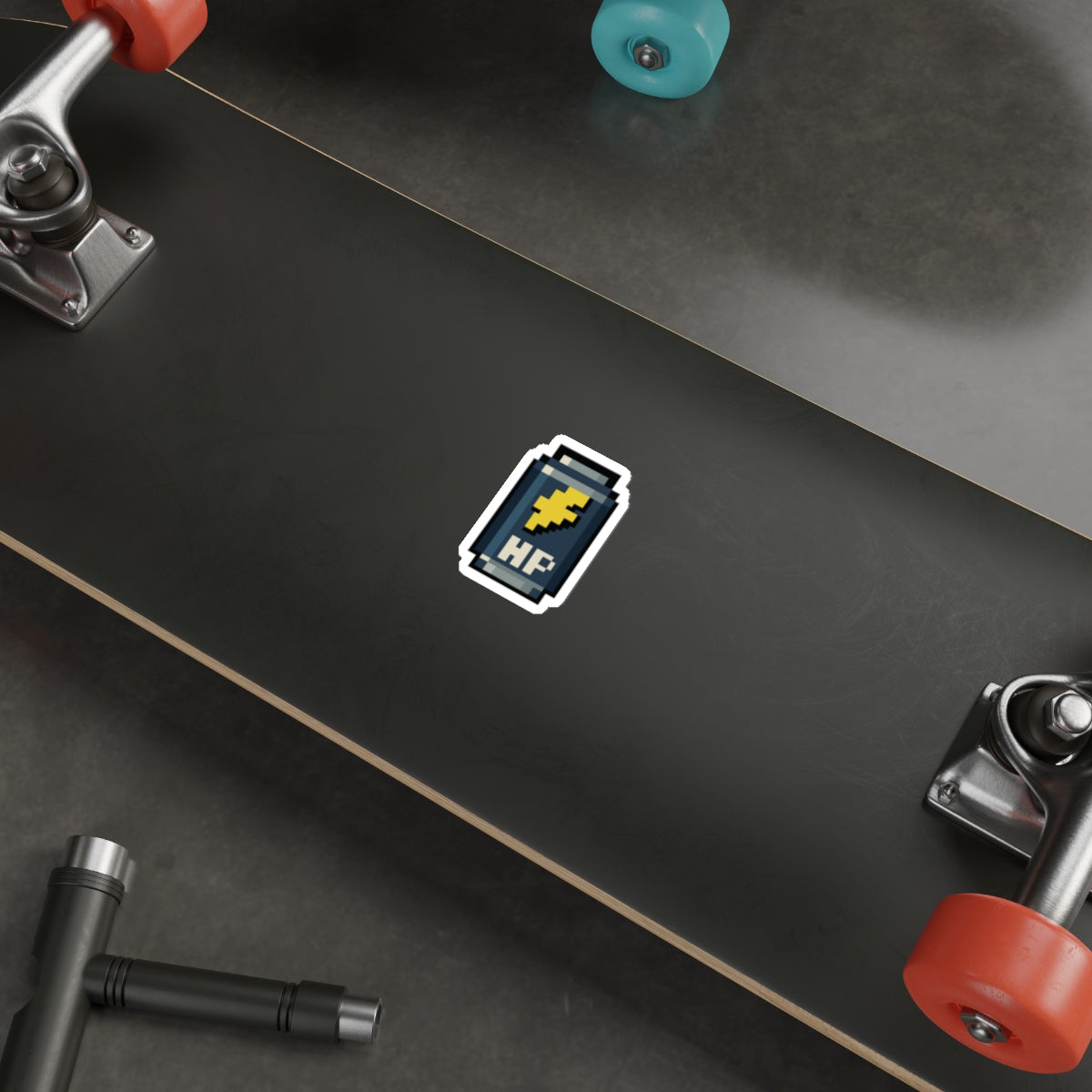 Pixel Art Energy Drink Die-Cut Stickers