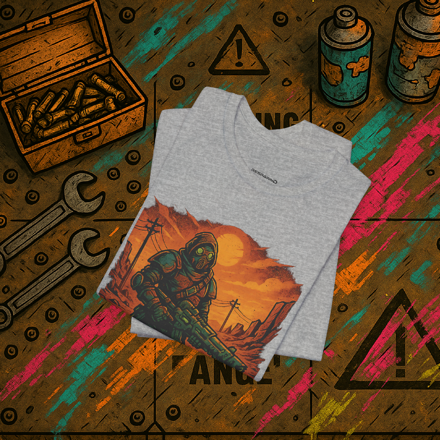 "Welcome to the Lootlands" – Wasteland Raider Tee