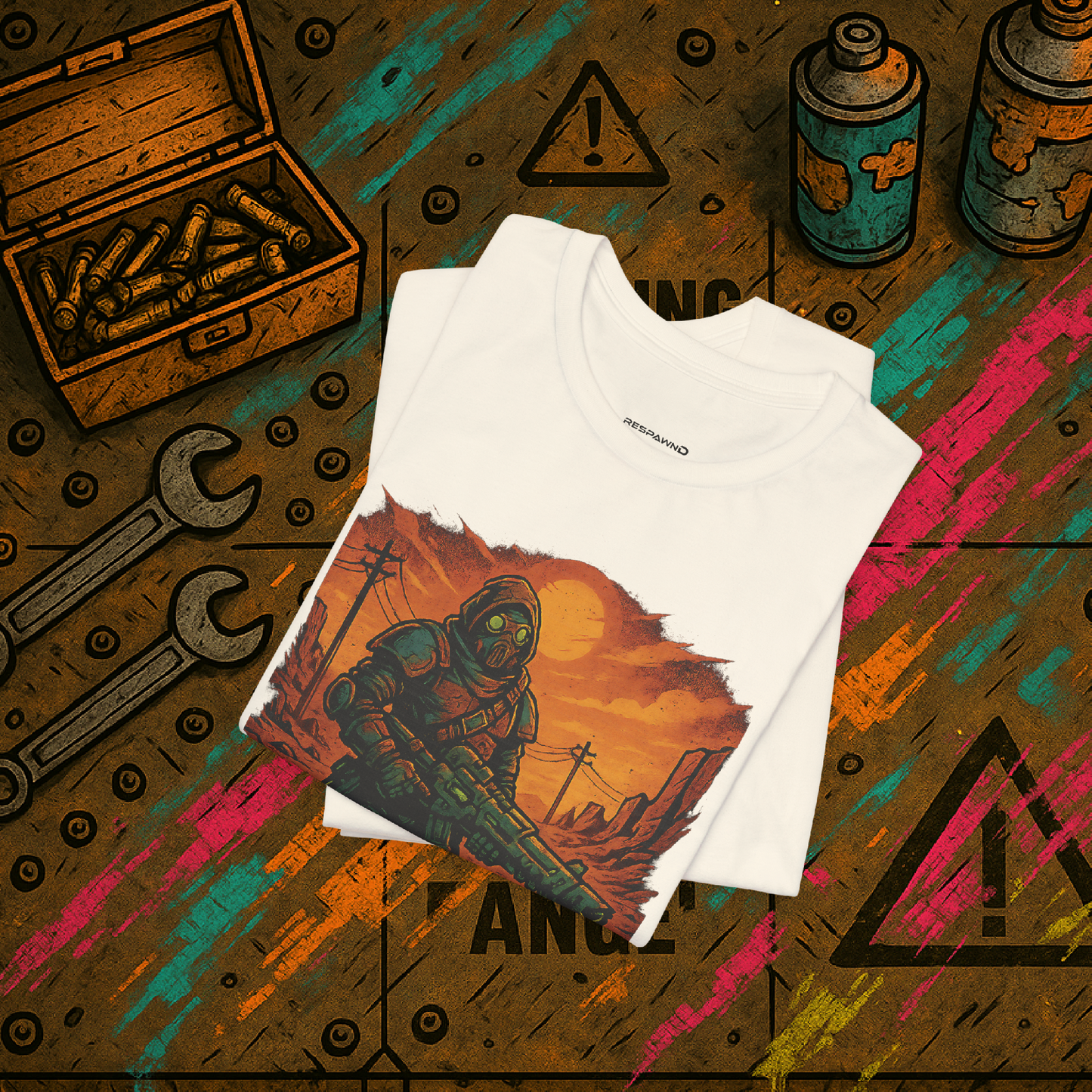 "Welcome to the Lootlands" – Wasteland Raider Tee