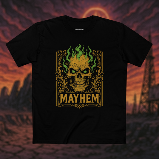 "Mayhem" – Chaos Skull Tee