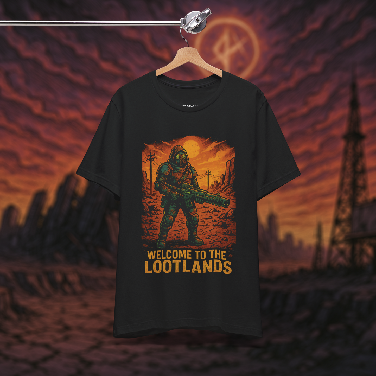 "Welcome to the Lootlands" – Wasteland Raider Tee