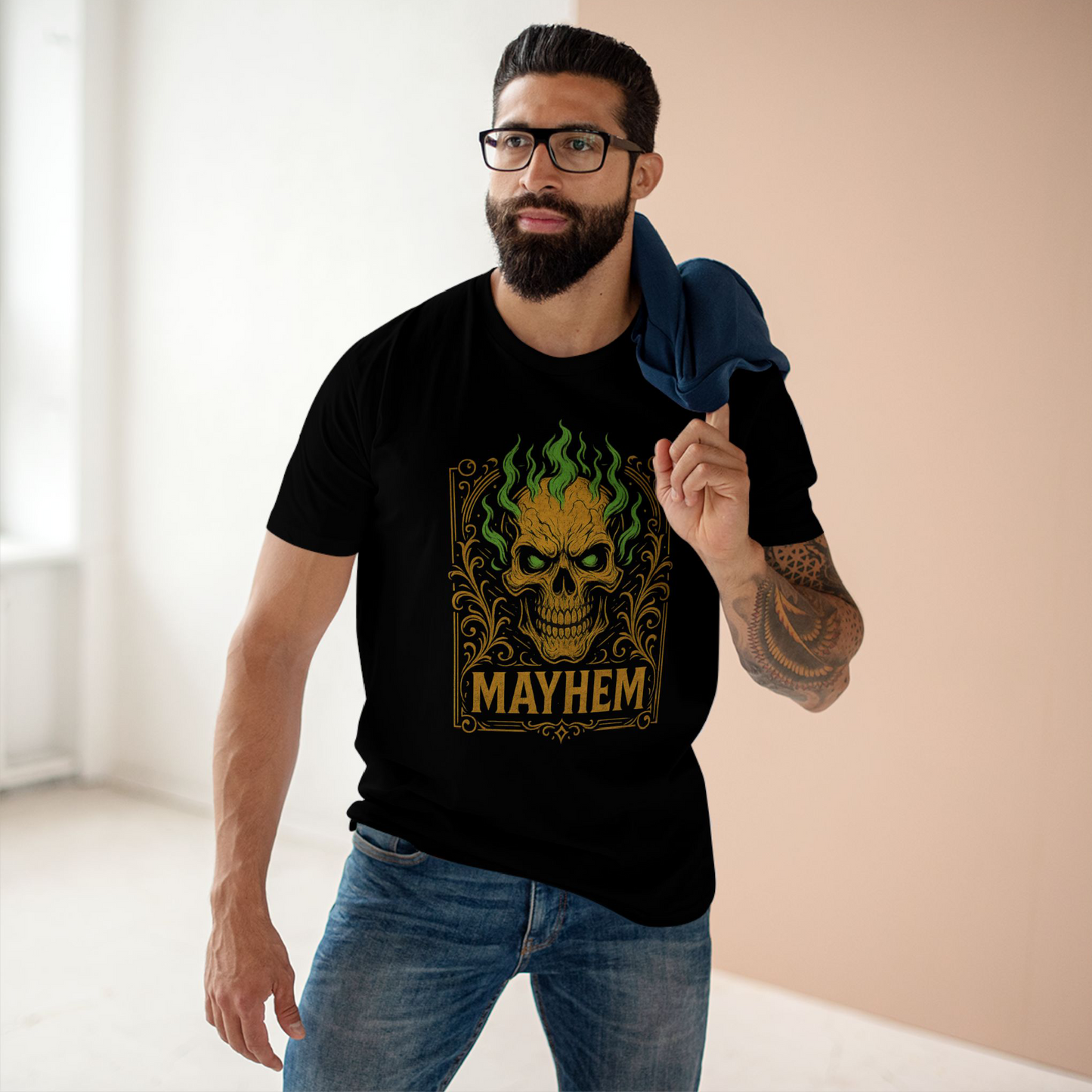 "Mayhem" – Chaos Skull Tee