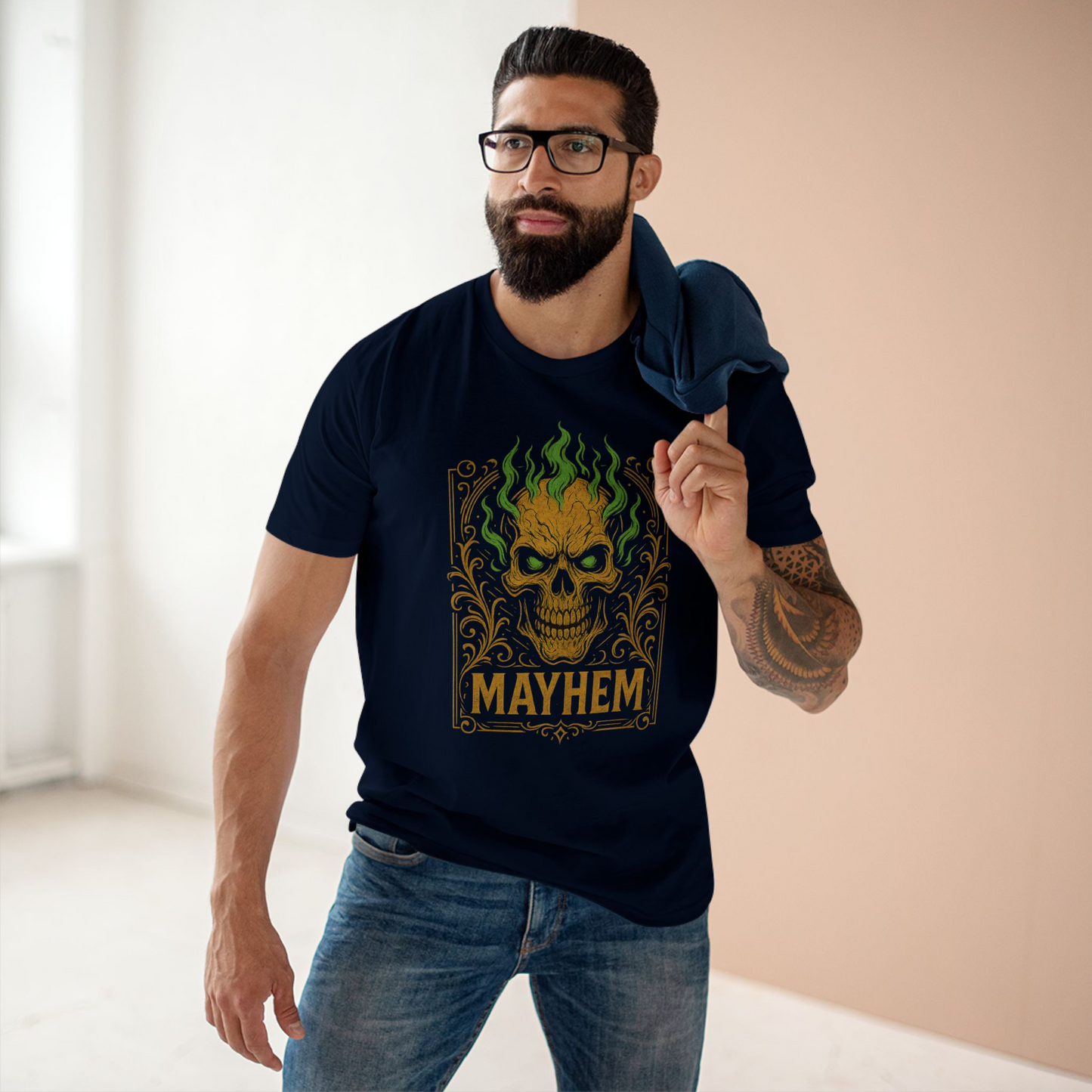 "Mayhem" – Chaos Skull Tee
